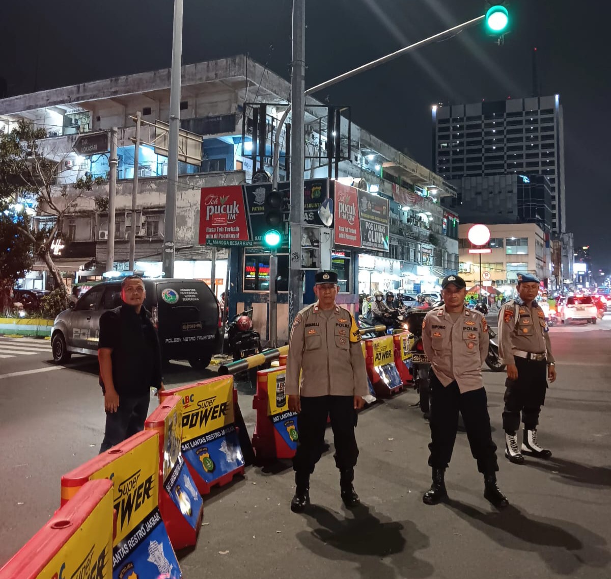 Giat Patroli Polsek Metro Tamansari Jakarta Barat