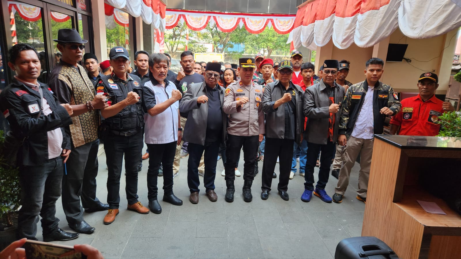 Kapolsek Cengkareng beserta Pimpinan Ormas dan LSM