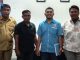 Foto bersama Kabid dan jajaran pengurus KNPI Poso paskah pendaftaran