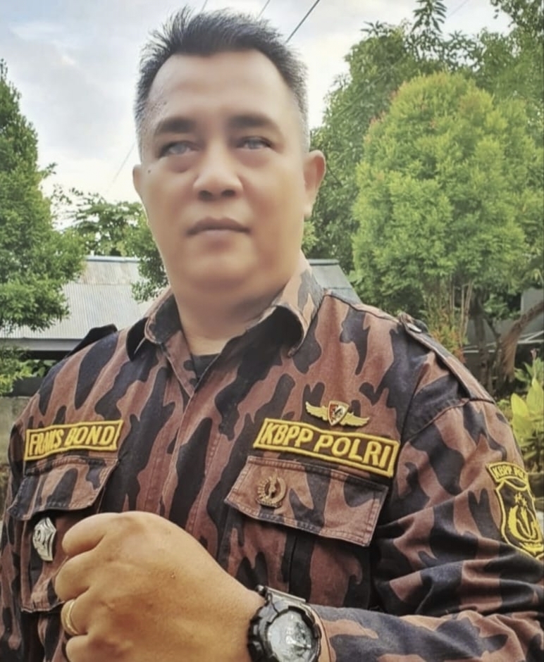 Frans Bond wakil ketua bidang OKK KB PP Polri Resor Poso