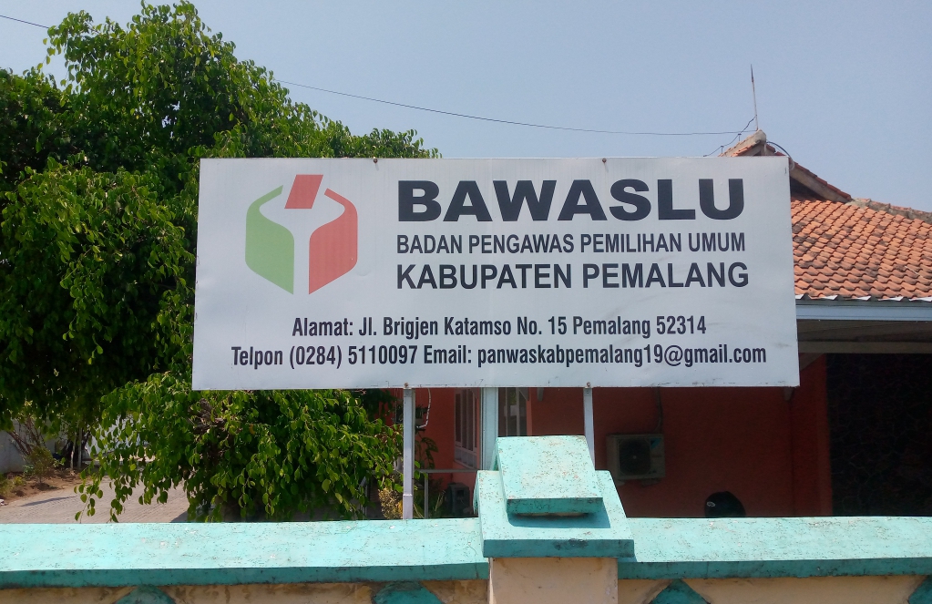 Kantor Bawaslu kabupaten Pemalang.