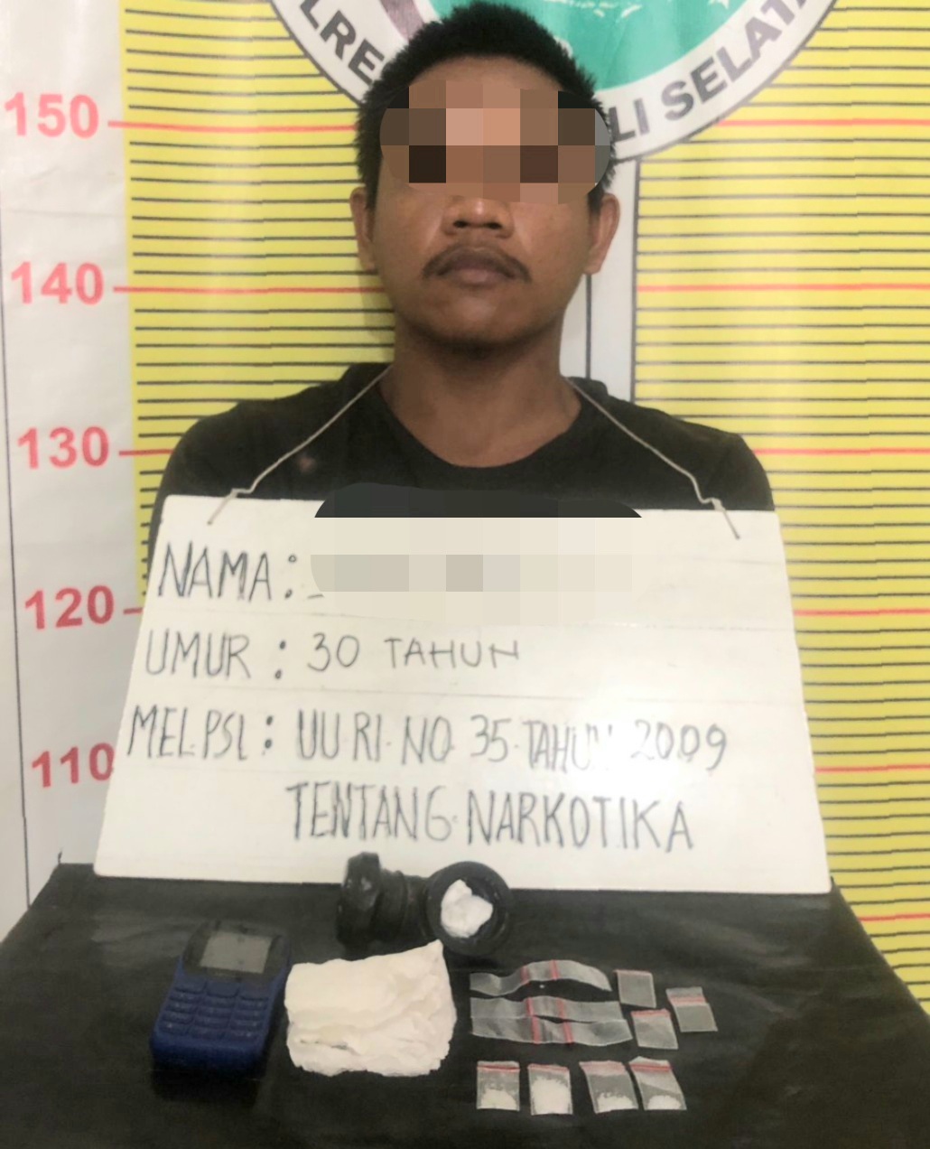 Seorang pria terduga pengedar berinisial, S, di Kabupaten Tapsel sudah tertangkap Polisi, padahal hasil penjualan sabu masih dihutang