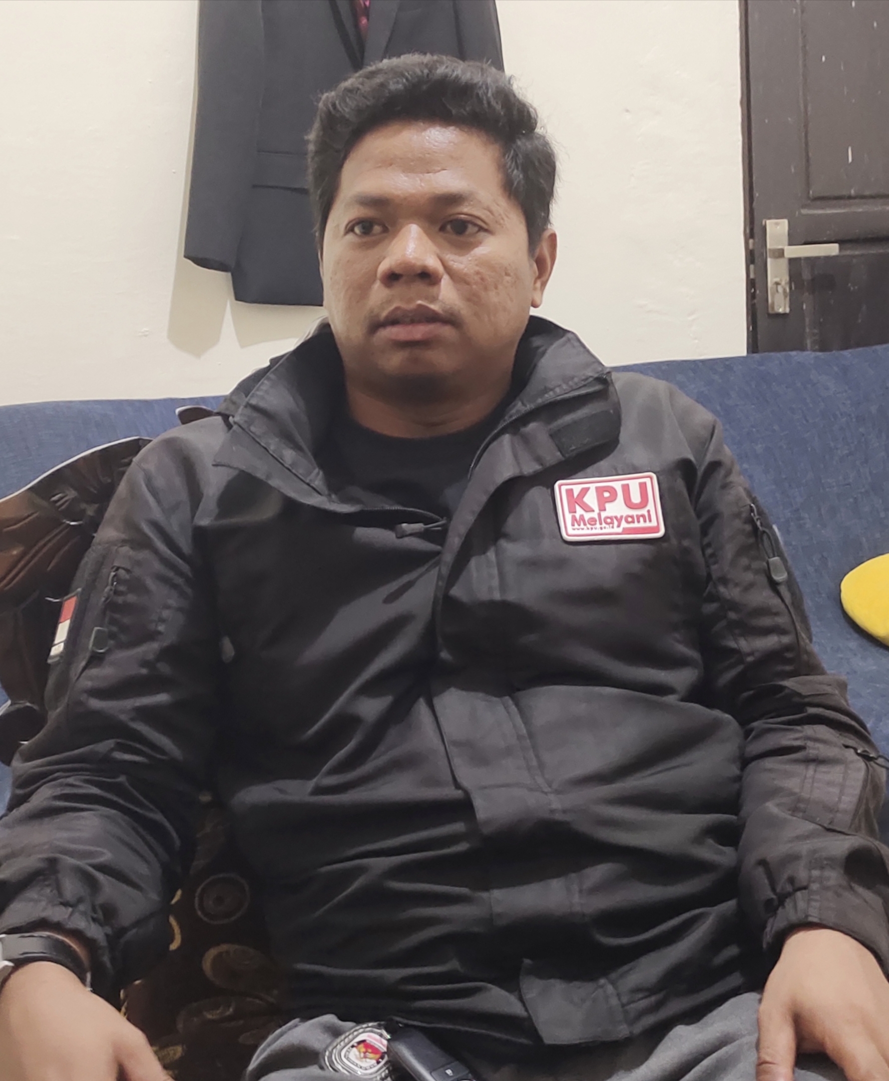 Ketua KPU Poso, Moh. Ridwan Dg Nusu