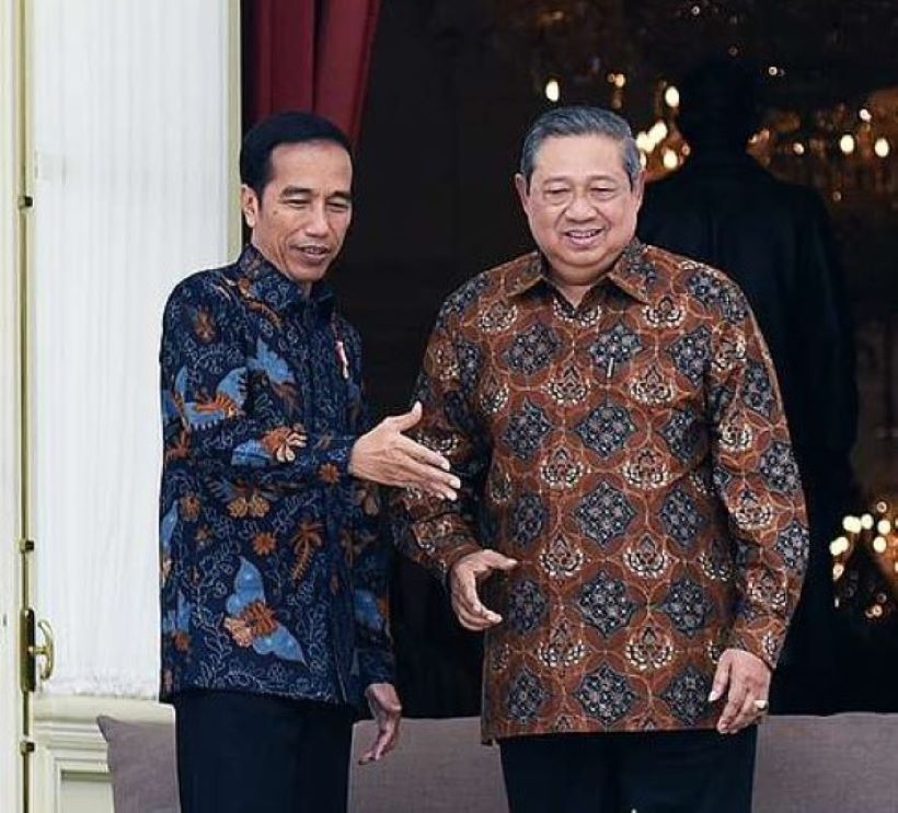 Presiden Jokowi dan Susilo Bambang Yudhoyono