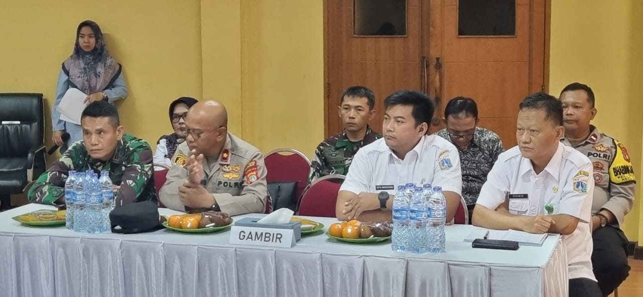 Rapat Koordinasi Tiga Pilar Polsek Tanjung Duren atasi aksi tawuran