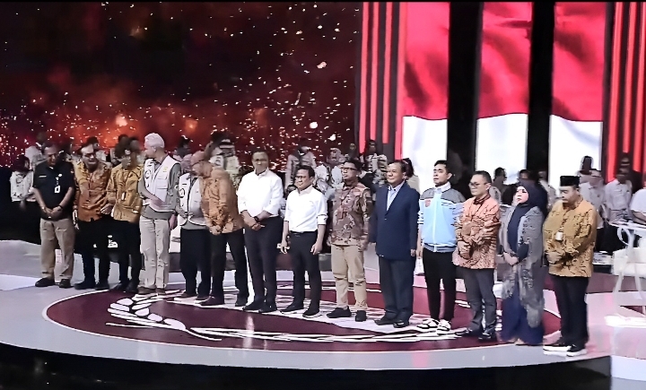 Debat Cawapres 2024 di Jakarta Convention Center, Senayan