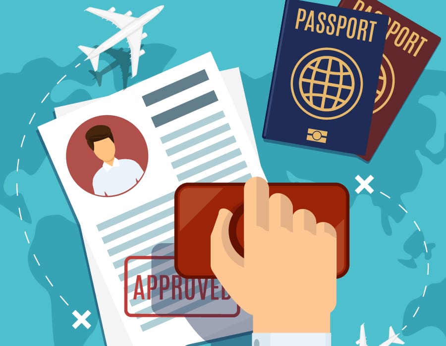 Ilustrasi approval passport