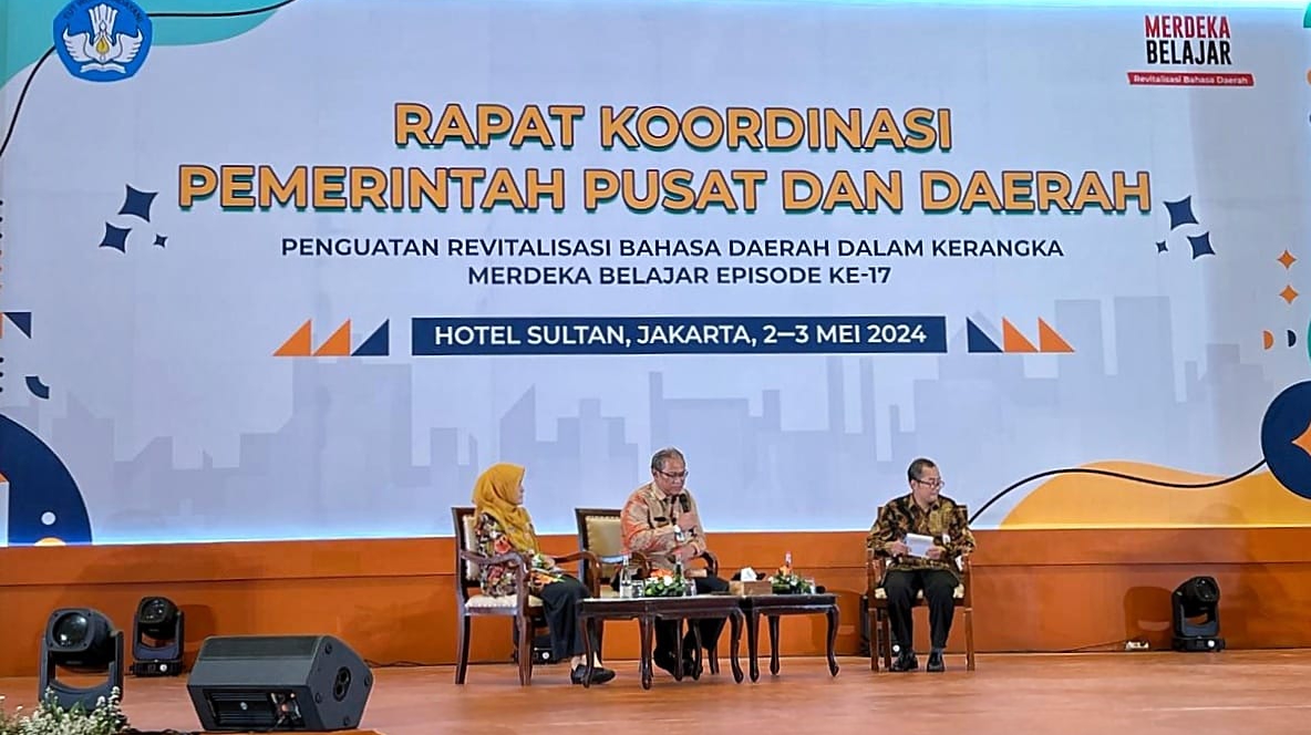 Rapat koordinasi pemerintah pusat dan daerah, di Hotel Sultan Jakarta