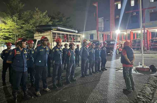 Pelepasan DamKarmat Kota Makassar untuk membantu evakuasi korban banjir dan longsor dibeberapa wilayah Sulsel.