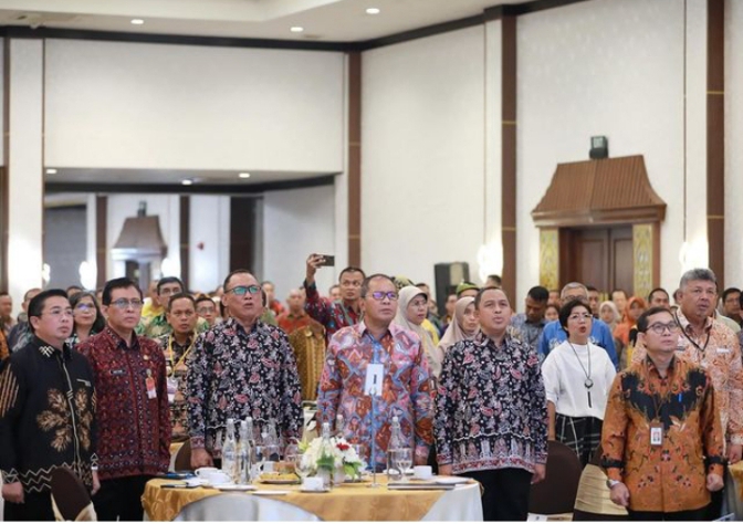 Wali Kota Makassar, Moh Ramdhan Pomanto menghadiri pembukaan City Sanitation Summit (CSS) XXII di The Royal Krakatau Hotel, Kota Cilegon.