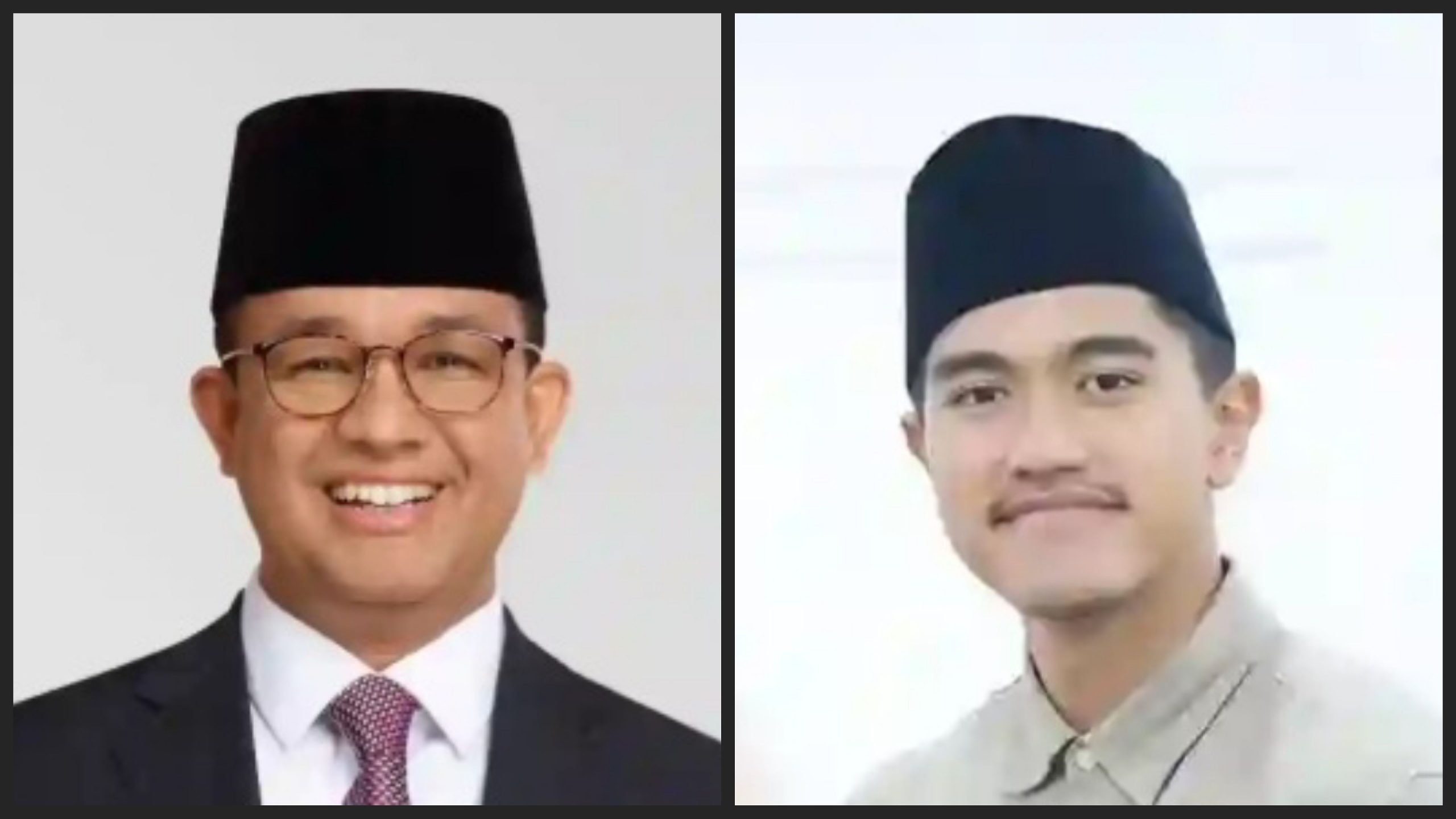 Anies Baswedan dan Kaesang Pangarep