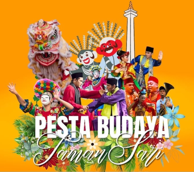 Komunitas Masyarakat Betawi Gelar Pesta Budaya di Taman Sari, Jakarta Barat