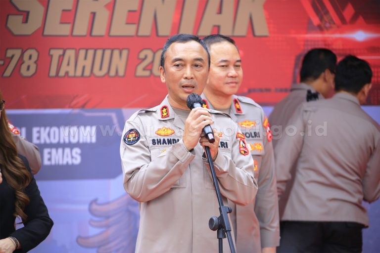 Kadiv Humas Polri, Irjen Sandi Nugroho saat konferensi pers