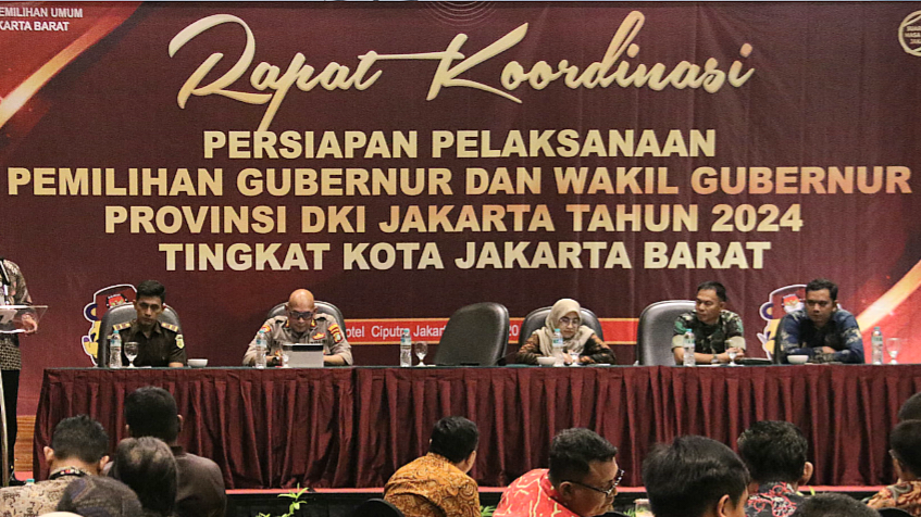 Rekor KPU Kota Jakarta Barat digelar di Hotel Ciputra, Tanjung Duren Utara, Jakarta Barat