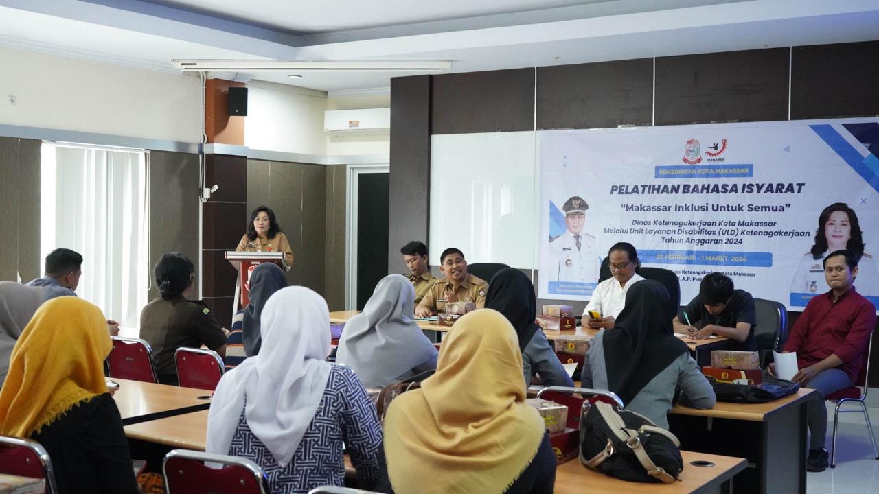 Disnaker Makassar Sukseskan Program Strategis Danny Pomanto: 10.000 Ribu Skill Pelatihan Gratis