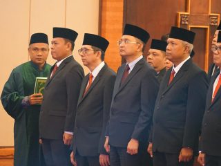 Kakanwil Kemenkumham Sulteng, Hermansyah Siregar resmi dilantik sebagai Anggota MPWN Periode 2024-2027