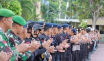 Polresta Palu terjunkan Ratusan personil gaburan TNI-Polri amankan Festival Persahabatan