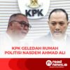 Politisi Nasdem, Ahmad Ali dan Juru Bicara KPK, Tessa Mahardika Sugiaro