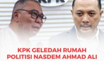 Politisi Nasdem, Ahmad Ali dan Juru Bicara KPK, Tessa Mahardika Sugiaro