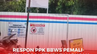 Proyek Irigasi Balai Besar Wilayah Sungai (BBWS) Pemali-Juana, Kabupaten Tegal, Jawa Tengah