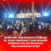 Suasana kegenbiraan pasca Penutupan Perhelatan STQH ke 28 tingkat Provinsi se - Sulteng
