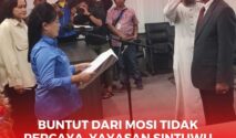 Suasana Pengambilan Sumpah Pj Unsimar Poso
