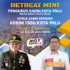 Kegiatan Retreat Mini KADIN Kota Palu bersama Kodim 1306/Kota Palu.