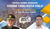 Kegiatan Retreat Mini KADIN Kota Palu bersama Kodim 1306/Kota Palu.