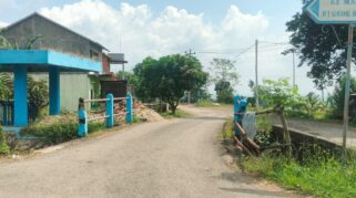 Jembatan Danawarih di Kabupaten Tegal Rentan Ambruk Imbas Proyek Bendungan