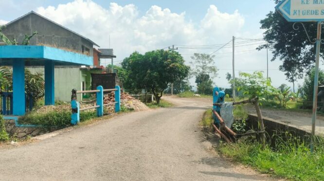 Jembatan Danawarih di Kabupaten Tegal Rentan Ambruk Imbas Proyek Bendungan