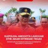Kapolda Sulteng, Inspektur Jenderal Polisi Dr. Agus Nugroho
