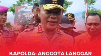 Kapolda Sulteng, Inspektur Jenderal Polisi Dr. Agus Nugroho
