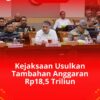 Plt. Jaksa Agung Muda Pembinaan (JAM-Bin), R. Narendra Jatna. Raker bersama Komisi III DPR RI