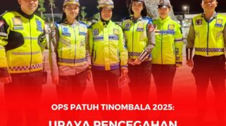 Tim Ops Patuh Tinombala 2025 Ditlantas Polda Sulteng.