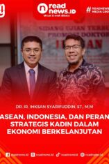 Praktisi Marketing, Direktur Transdata Sulawesi Gemilang - Wakil Ketua Kadin Kota Palu, Dr. Ir. Ihksan Syarifuddin, ST., M.M bersama Ketua KADIN Kota Palu, Ir. Gufran Ahmad, ST.,MT., IPM, Asean Eng