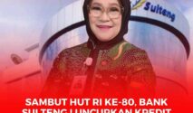 Direktur Utama Bank Sulteng, Hj. Ramiyatie.