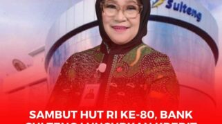 Direktur Utama Bank Sulteng, Hj. Ramiyatie.