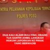tampak ruang SPKT, saat pihak orang tua santri melaporkan peristiwa bullying terhadap anak santri di salah satu pondok pesantren di Poso