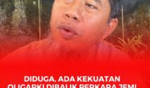 Tampak salah satu kuasa hukum Jemi Mama, Yusrin Ichtiawan, SH, saat memberikan keterangan pers usai melaksanakan sidang pembacaan eksepsi di PN Poso