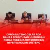 Suasana RDP di Kantor Dewan Perwakilan Rakyat Daerah Provinsi Sulteng
