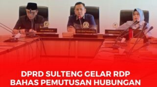 Suasana RDP di Kantor Dewan Perwakilan Rakyat Daerah Provinsi Sulteng