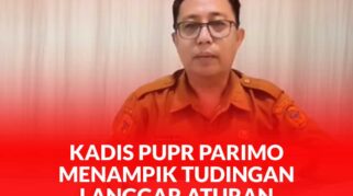 Kepala Dinas Pekerjaan Umum dan Penataan Ruang (PUPR) Kabupaten Parigi Moutong, Adrudin Nur