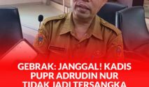 Kepala Dinas Pekerjaan Umum dan Penataan Ruang (PUPR) Kabupaten Parigi Moutong, Adrudin Nur
