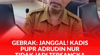 Kepala Dinas Pekerjaan Umum dan Penataan Ruang (PUPR) Kabupaten Parigi Moutong, Adrudin Nur