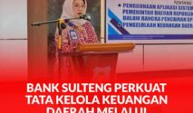 Direktur Utama Bank Sulteng, Hj. Ramiyatie