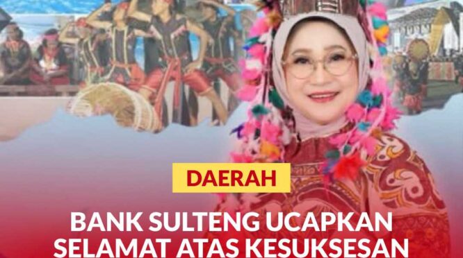 Direktur Utama Bank Sulteng, Hj. Ramiyatie.