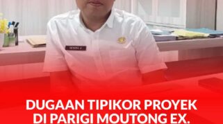 Mantan Kepala Dinas PUPR Parigi Moutong, Hendra Bangsawan