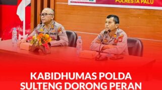 Kabidhumas Polda Sulteng Kombes Pol Djoko Wienartono, S.I.K., S.H