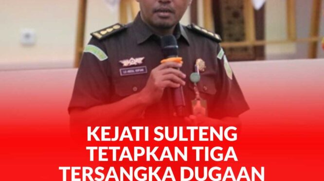 Kepala Seksi Penerangan Hukum Kejaksaan Tinggi Sulawesi Tengah, Laode Abdul Sofian