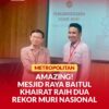 Mewakili Gubernur Sulteng. Penghargaan Rekor MURI , diterima Kepala Dinas Cipta Karya dan Sumberdaya Air Provinsi Sulteng, Dr. Andi Ruly Djanggola